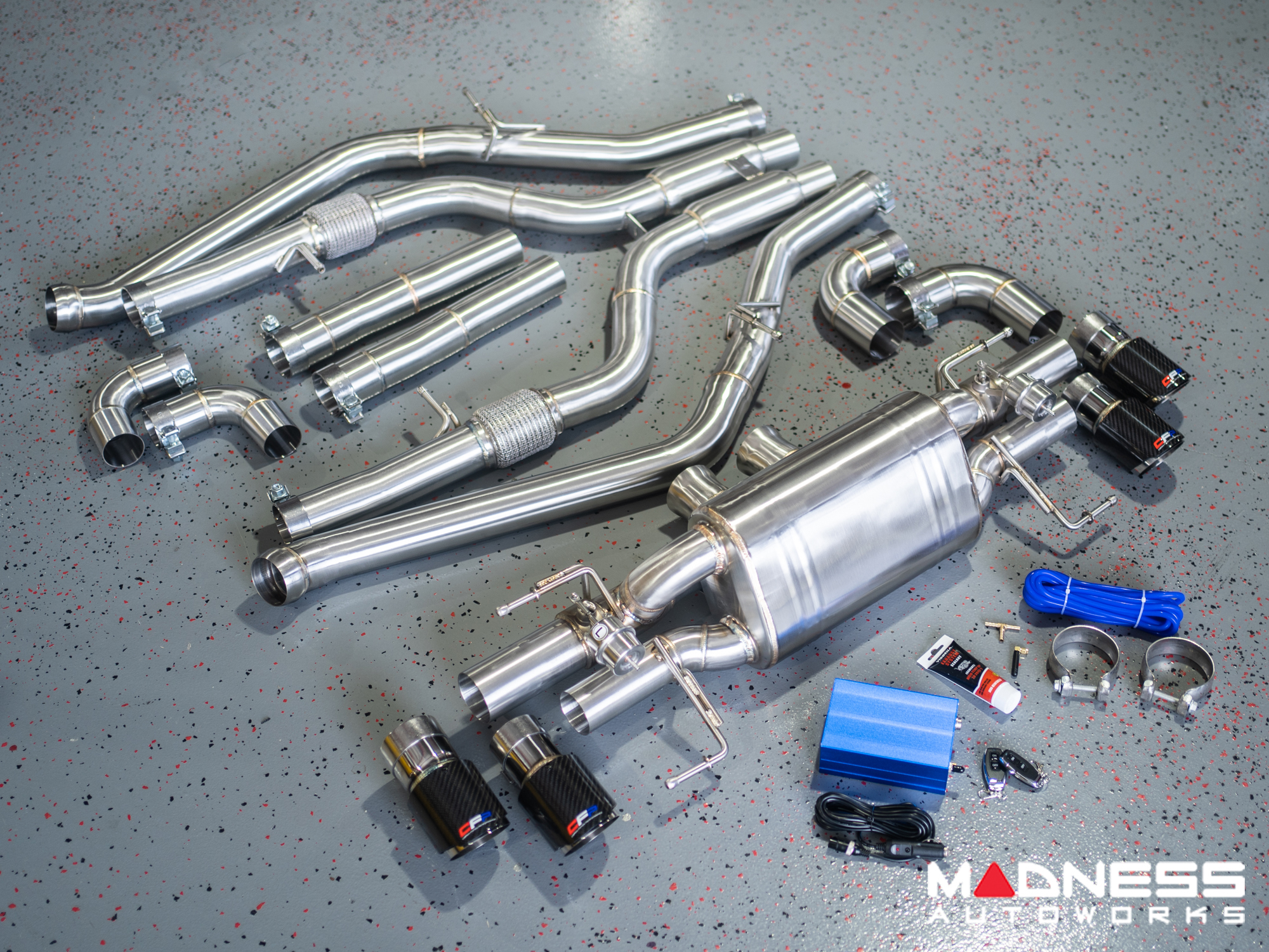 Alfa Romeo Giulia Performance Exhaust - 2.9L QV Model - Corsa Forza Performance